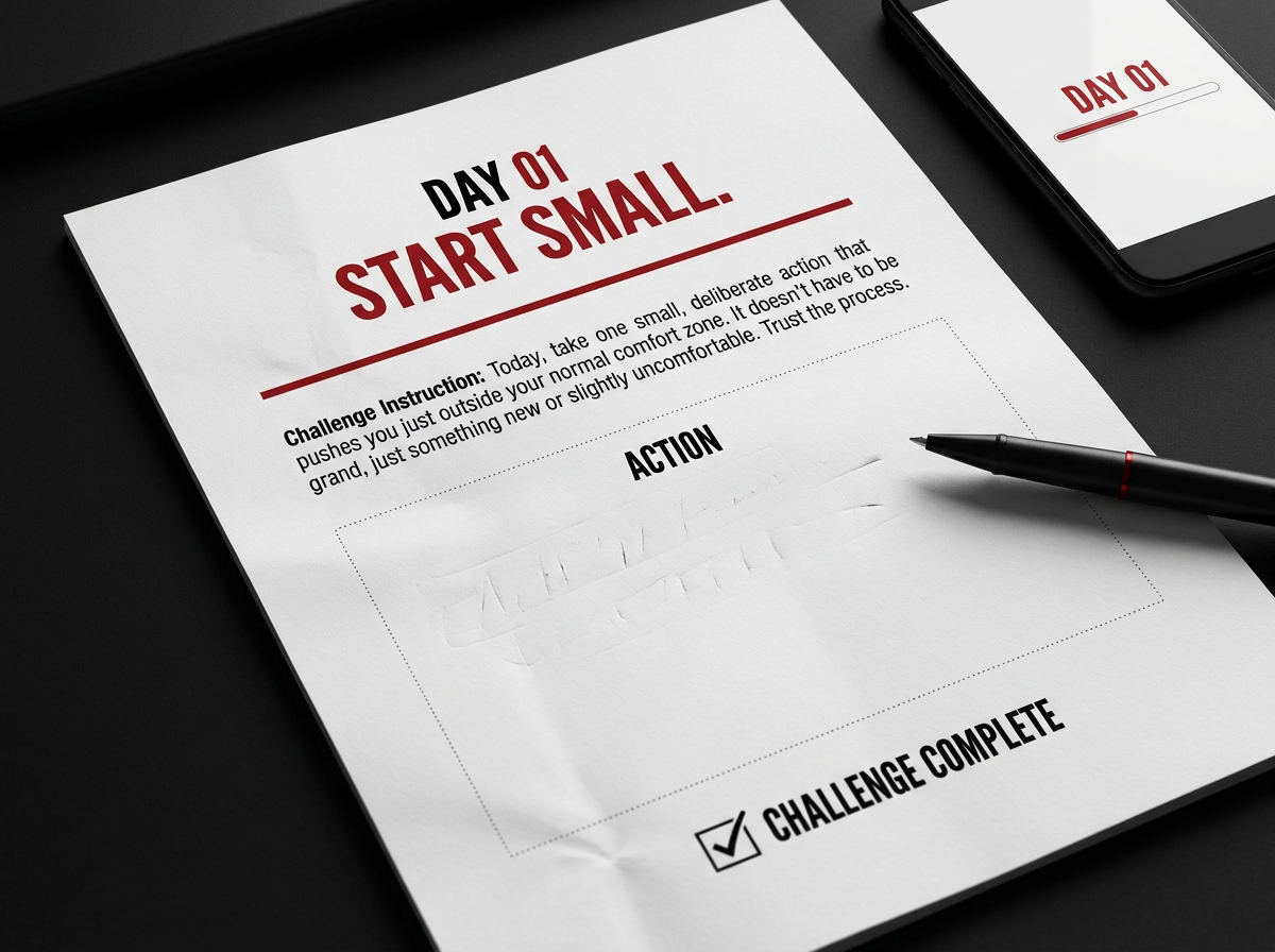 START SMALL.